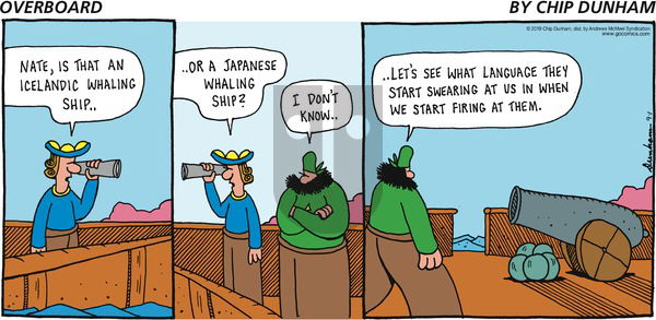 Overboard on Sunday September 1, 2019 Comic Strip
