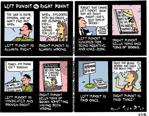 Ted Rall on Monday June 5, 2006 Comic Strip