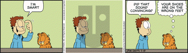 Garfield on Thursday July 19, 2018 Comic Strip