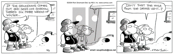 Soup to Nutz - Old on Monday February 2, 2004 Comic Strip