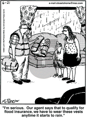Close to Home on Monday June 21, 2004 Comic Strip