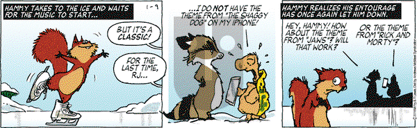 Over the Hedge on Tuesday January 9, 2018 Comic Strip