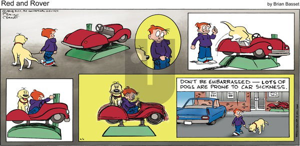 Red and Rover on Sunday March 6, 2016 Comic Strip