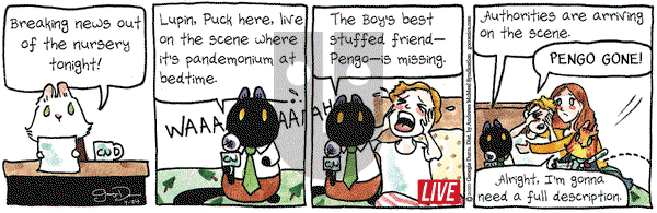Breaking Cat News on Friday April 24, 2020 Comic Strip