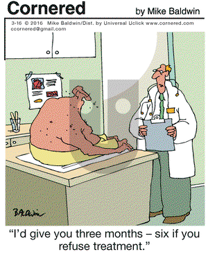 Cornered on Wednesday March 16, 2016 Comic Strip