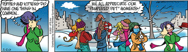 Rose is Rose on Saturday February 20, 2021 Comic Strip