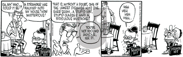 Monty on Friday August 9, 2002 Comic Strip