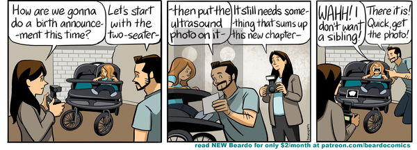 Beardo on Wednesday August 7, 2024 Comic Strip