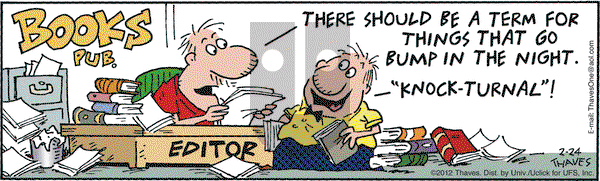Frank and Ernest on Friday February 24, 2012 Comic Strip