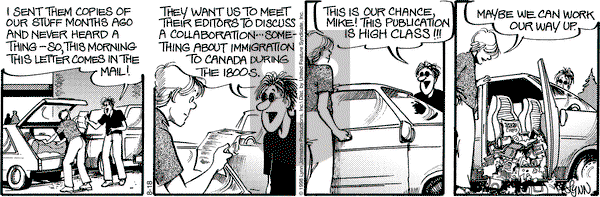 For Better or For Worse on Tuesday August 18, 1998 Comic Strip