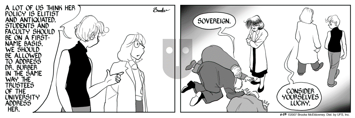 9 Chickweed Lane - Friday June 29, 2007 Comic Strip