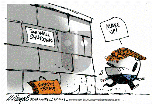 Henry Payne on Monday January 28, 2019 Comic Strip