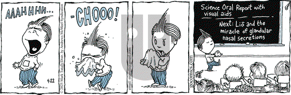 Lio - Tuesday April 22, 2025 Comic Strip