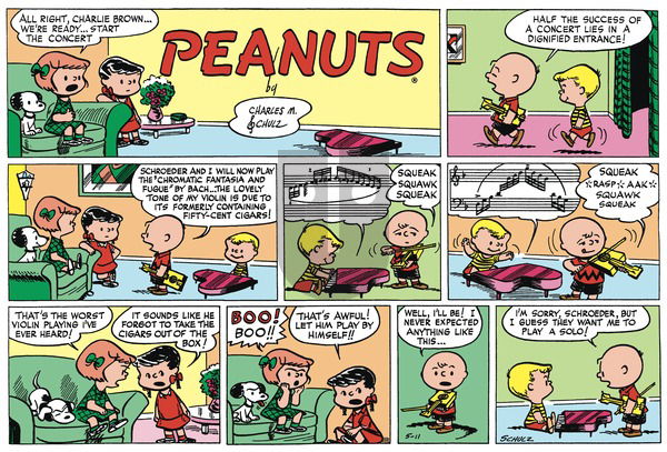 Peanuts Begins on Saturday April 12, 2025 Comic Strip