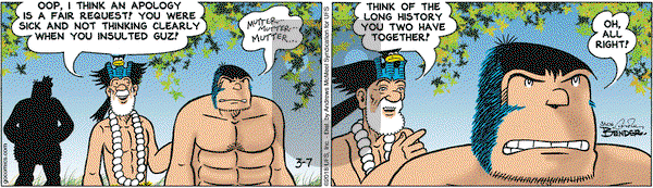 Alley Oop on Wednesday March 7, 2018 Comic Strip