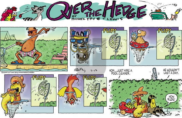 Over the Hedge on Sunday July 12, 2020 Comic Strip