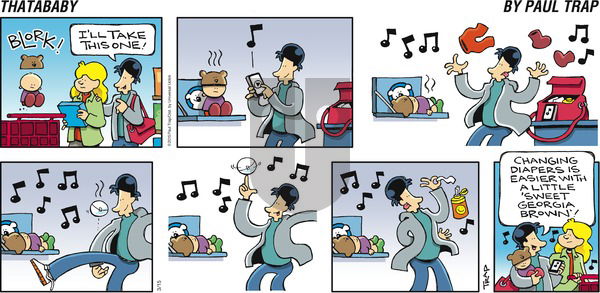 Thatababy - Sunday March 15, 2015 Comic Strip