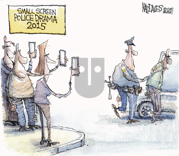 Matt Davies on Thursday April 9, 2015 Comic Strip