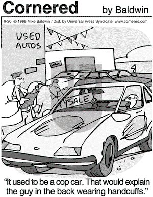 Cornered on Thursday November 9, 2000 Comic Strip