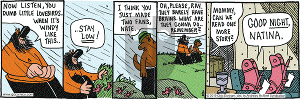 Overboard on Tuesday August 20, 2019 Comic Strip