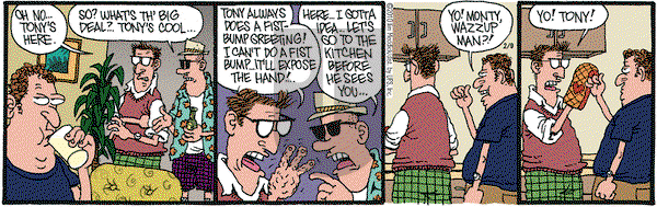 Monty on Thursday February 9, 2017 Comic Strip