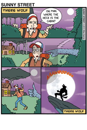 Sunny Street on Thursday June 27, 2013 Comic Strip