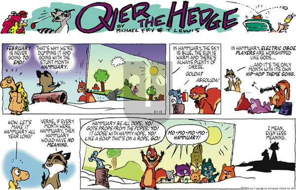 Over the Hedge on Sunday February 17, 2013 Comic Strip