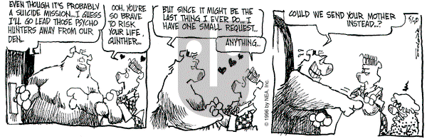 The Grizzwells on Monday May 20, 1996 Comic Strip