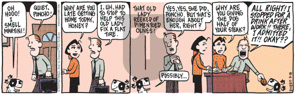 Pooch Cafe on Monday September 18, 2006 Comic Strip