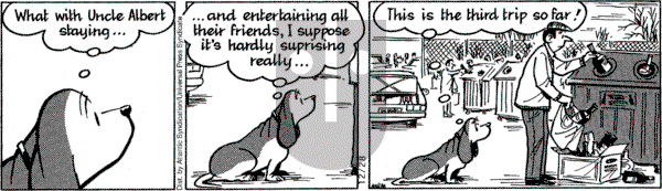 Fred Basset on Tuesday December 28, 2004 Comic Strip