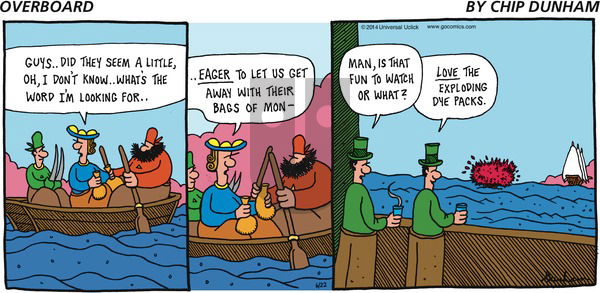 Overboard on Sunday June 22, 2014 Comic Strip