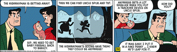 Rip Haywire on Thursday November 2, 2017 Comic Strip