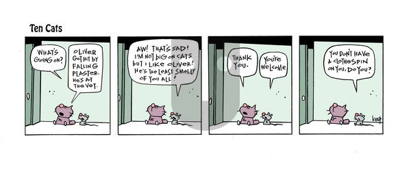 Ten Cats - Wednesday September 25, 2024 Comic Strip