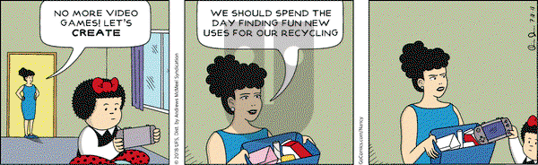 Nancy on Wednesday July 18, 2018 Comic Strip