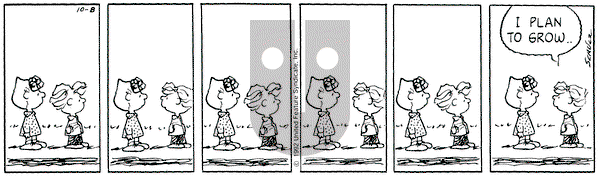 Peanuts on Thursday October 8, 1992 Comic Strip