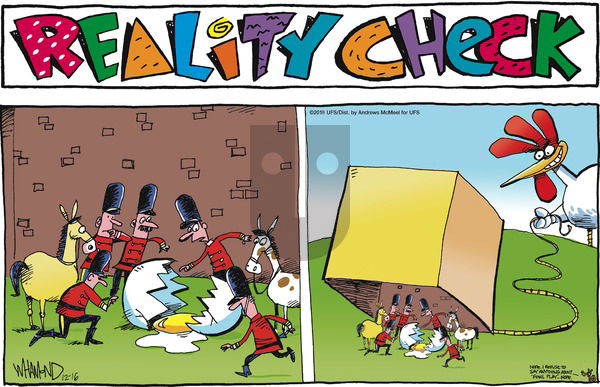 Reality Check on Sunday December 16, 2018 Comic Strip
