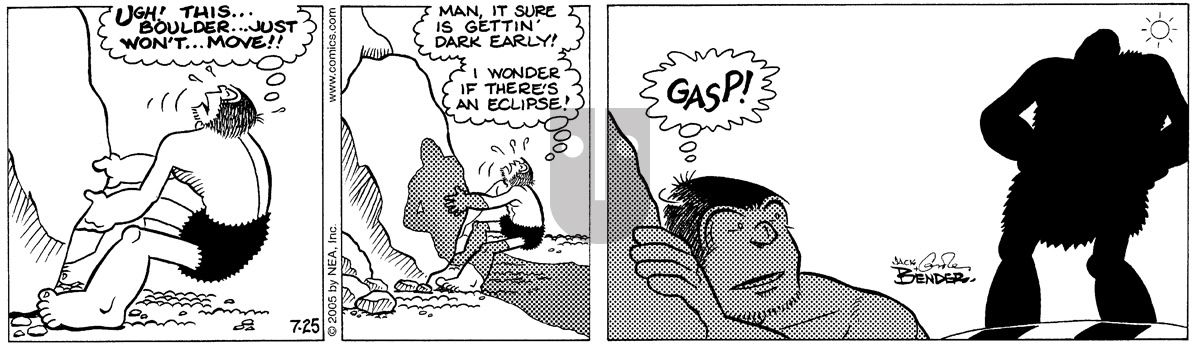Alley Oop - Monday July 25, 2005 Comic Strip