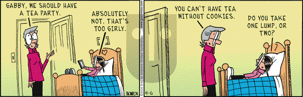 Grand Avenue on Monday April 6, 2020 Comic Strip