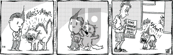Lio on Tuesday March 31, 2020 Comic Strip