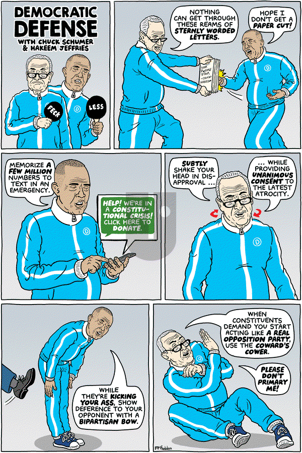 Brian McFadden on Monday March 17, 2025 Comic Strip