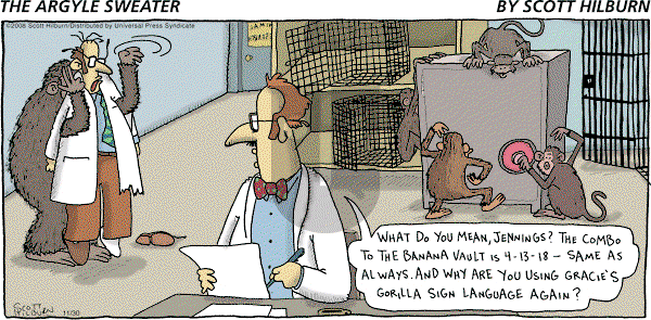 The Argyle Sweater on Sunday November 30, 2008 Comic Strip