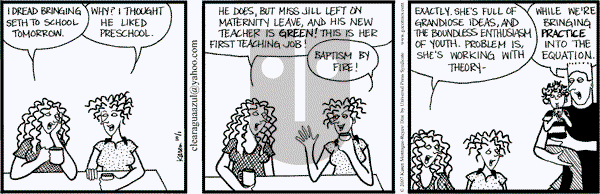 Clear Blue Water on Monday October 1, 2007 Comic Strip