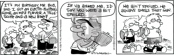 Soup to Nutz - Old on Friday September 26, 2008 Comic Strip