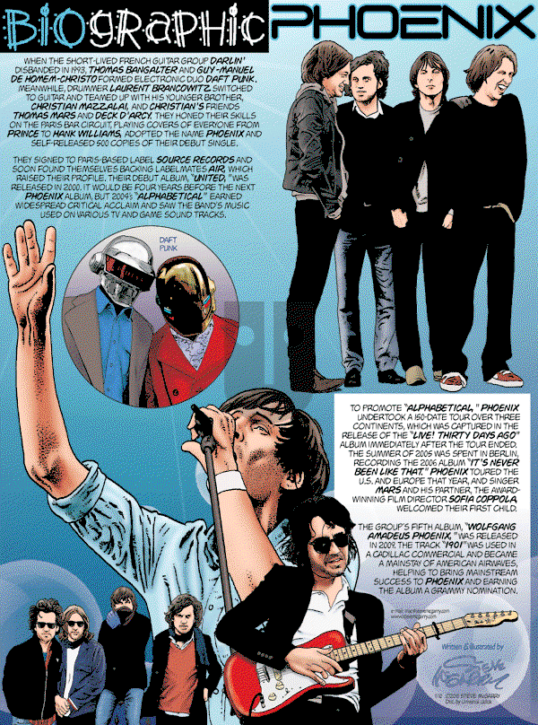 Biographic on Sunday January 10, 2010 Comic Strip