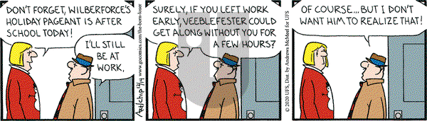 The Born Loser on Monday December 14, 2020 Comic Strip