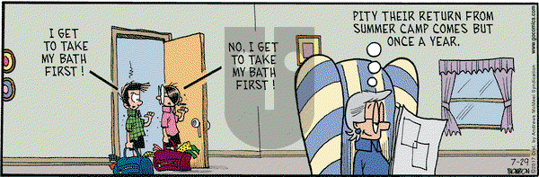 Grand Avenue on Saturday July 29, 2017 Comic Strip