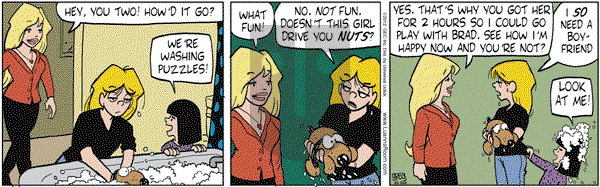 Luann on Saturday October 20, 2012 Comic Strip