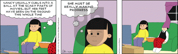 Nancy - Wednesday October 27, 2021 Comic Strip