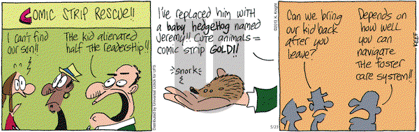 The Knight Life on Thursday May 23, 2013 Comic Strip