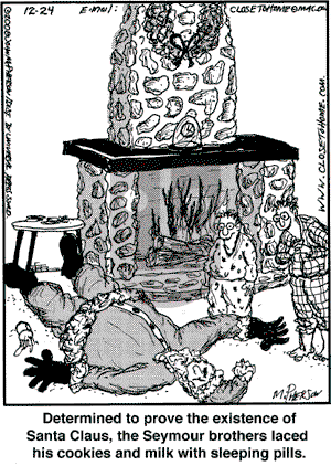 Close to Home on Wednesday December 24, 2008 Comic Strip